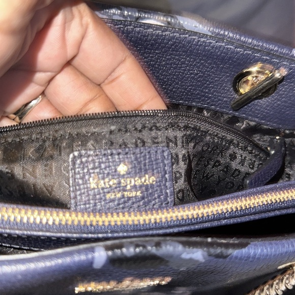 TWOFER: Kate Spade Briar Lane Night Rose Shoulder Bag - Picture 5 of 9